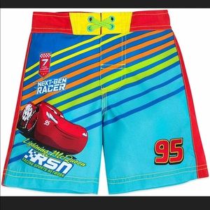 Disney Cars Lightning McQueen Swim Trunks